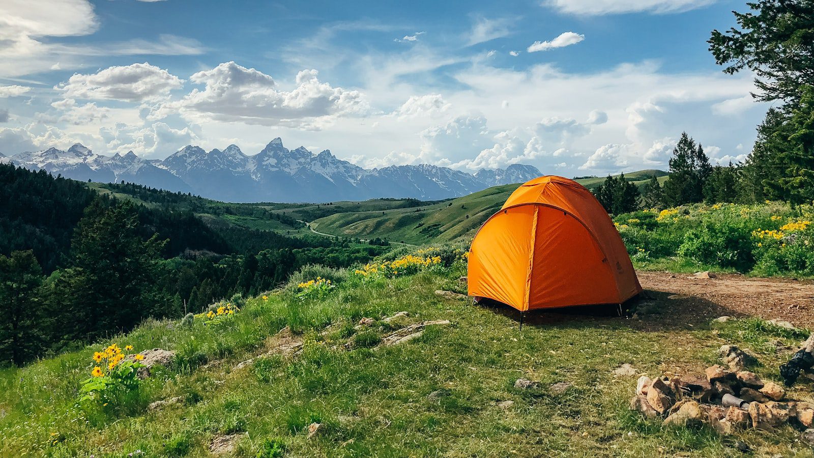 Camping bajo las estrellas