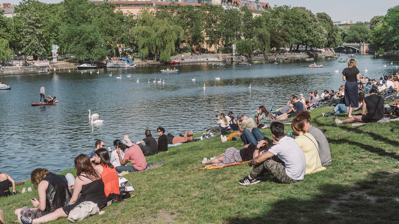 Disfrutando de‌ un día de picnic en el ⁣parque